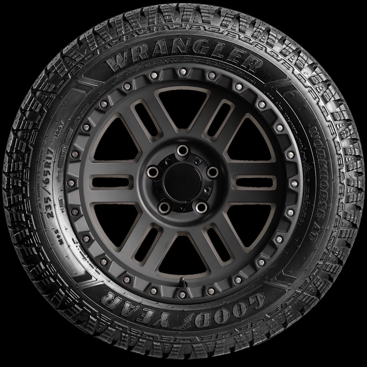 Goodyear Wrangler Workhorse AT 17" side tire