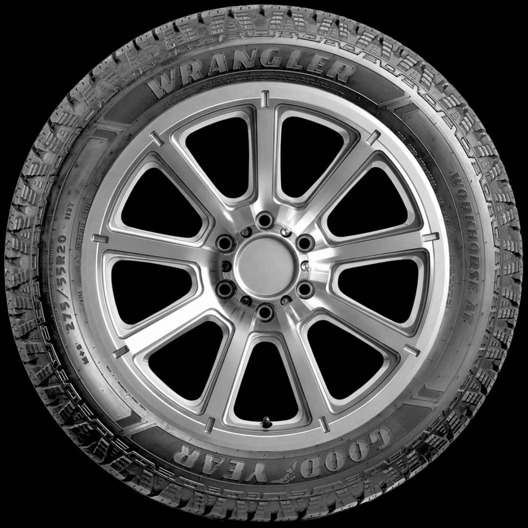 Goodyear Wrangler Workhorse AT 20" side tire
