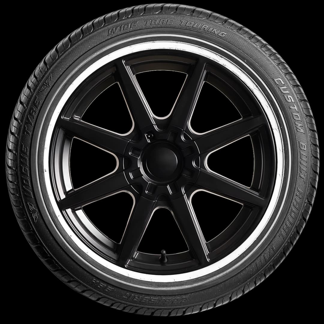 Vogue Custom Built Radial Red Stripe 17" side tire