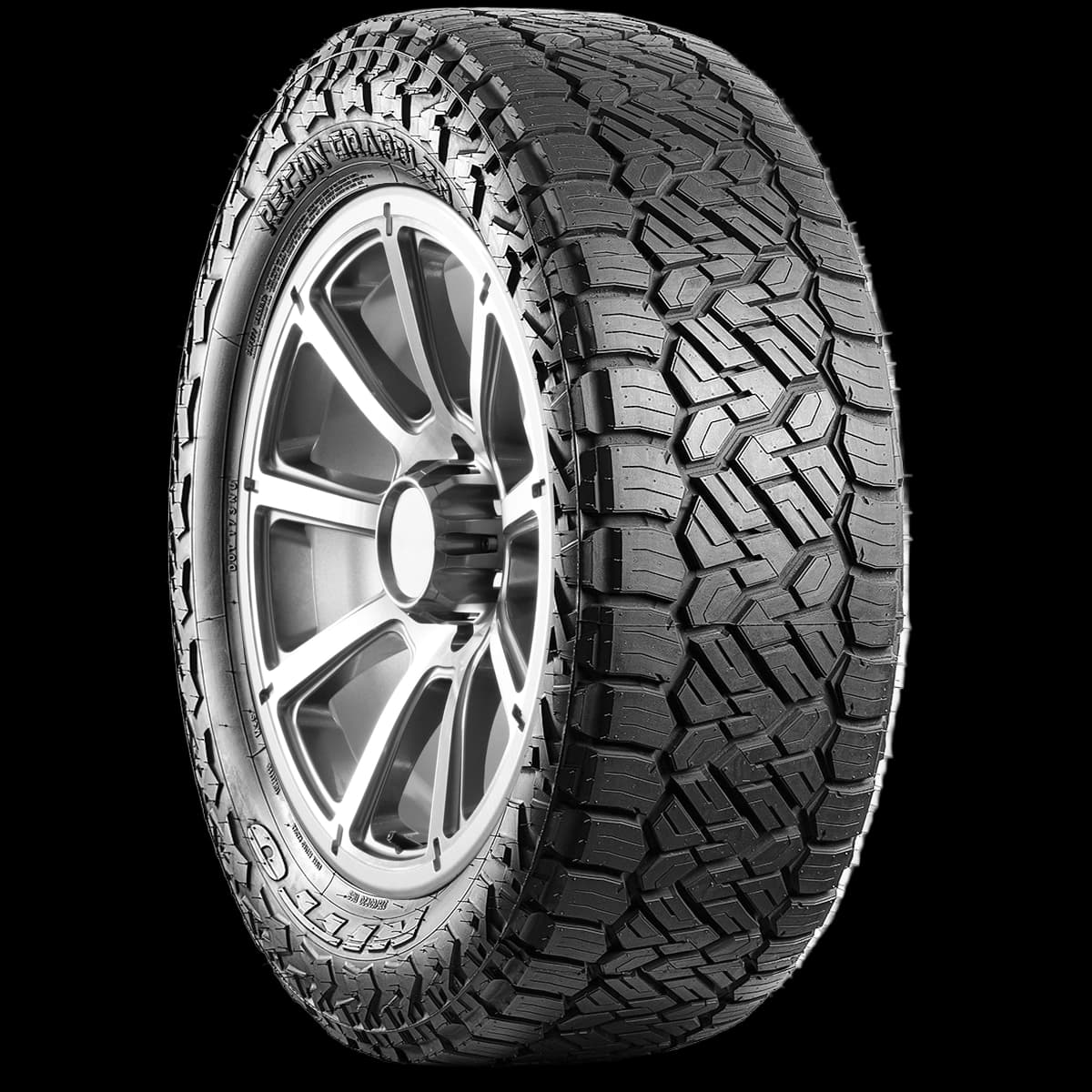 Nitto Recon Grappler AT 20" angled tire