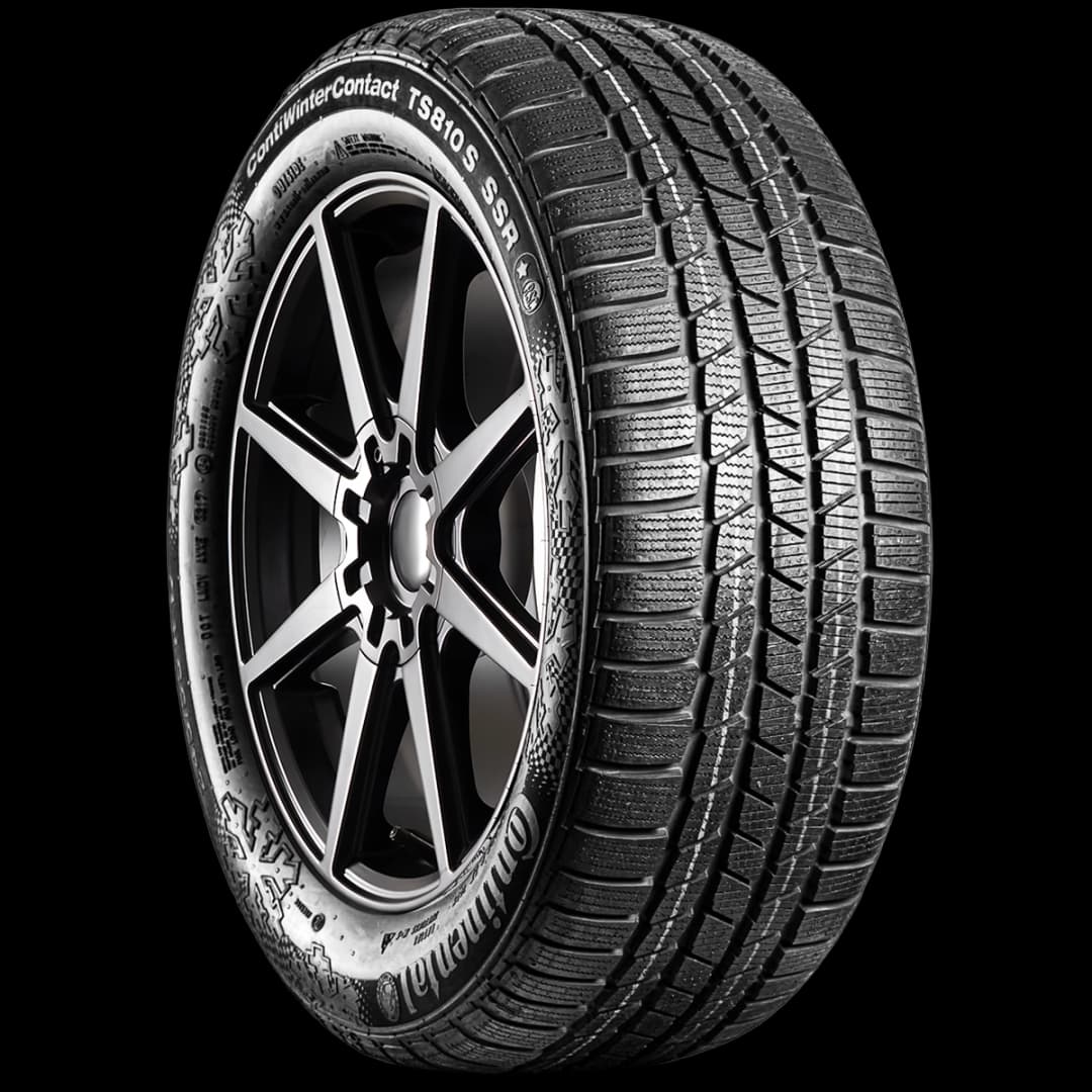 Continental WinterContact 17" angled tire