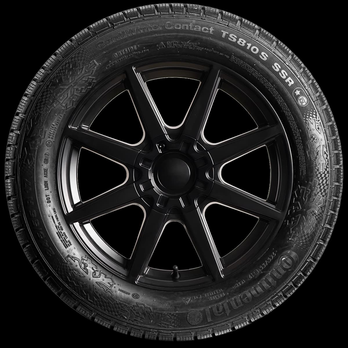 Continental WinterContact 17" side tire