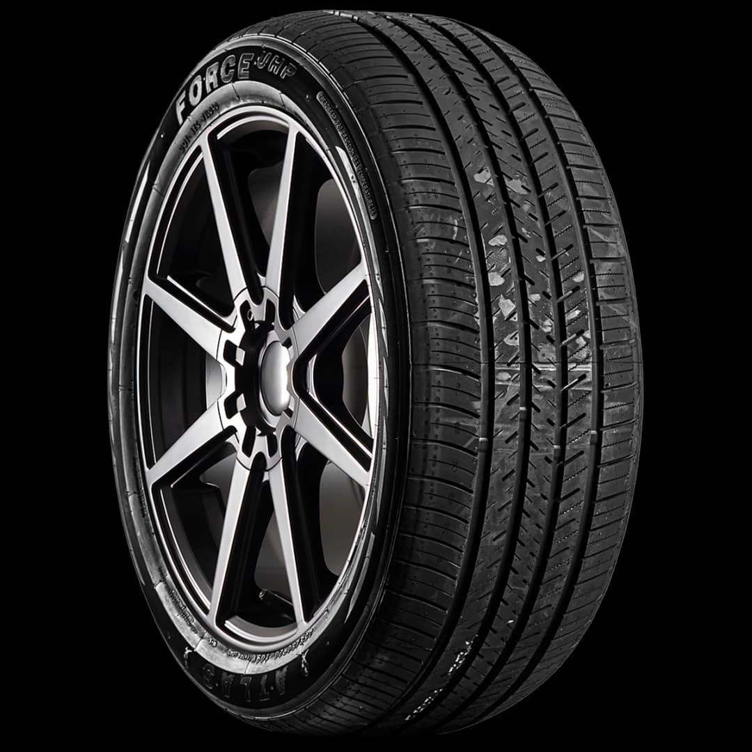 Atlas Force UHP 20" angled tire