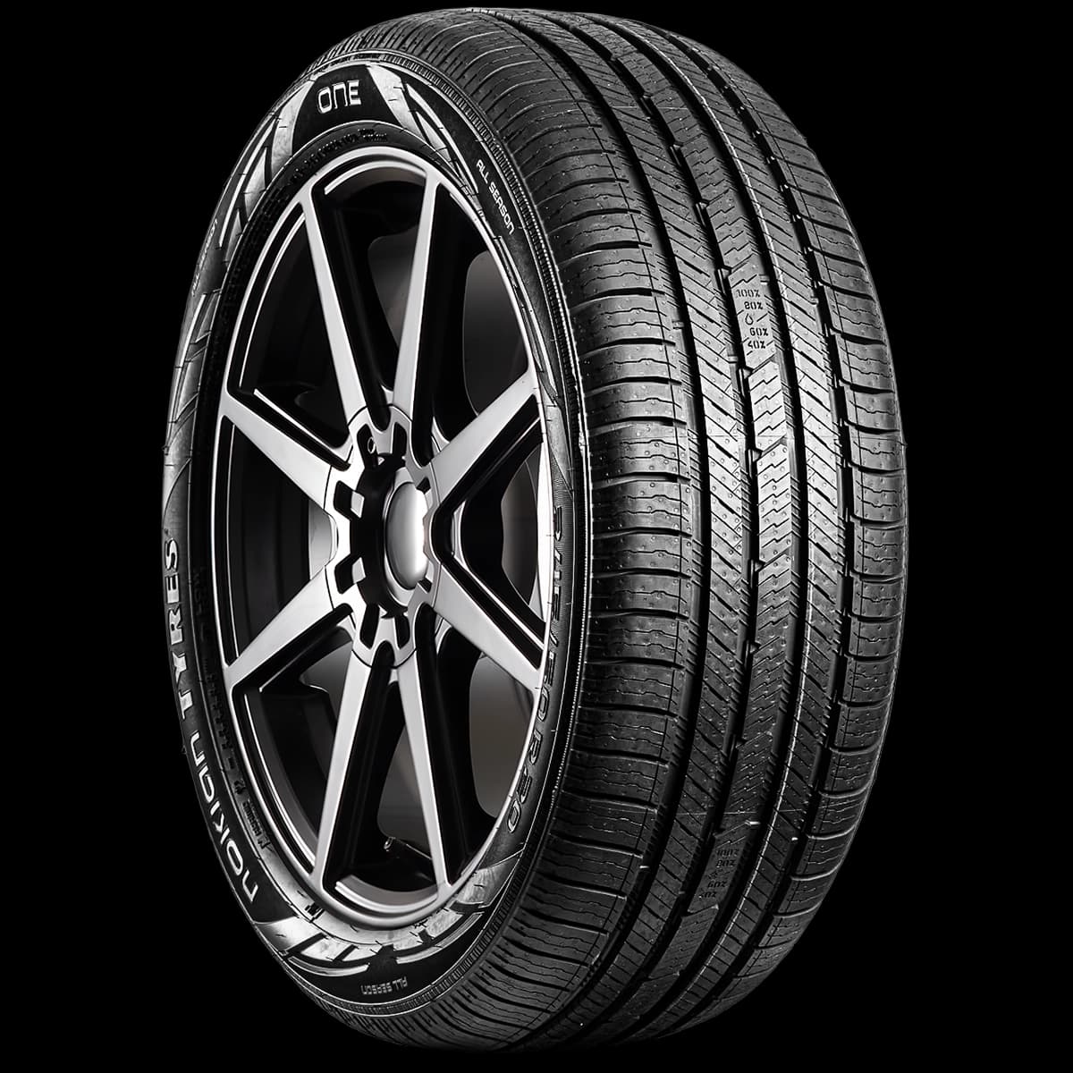 Nokian One 20" angled tire