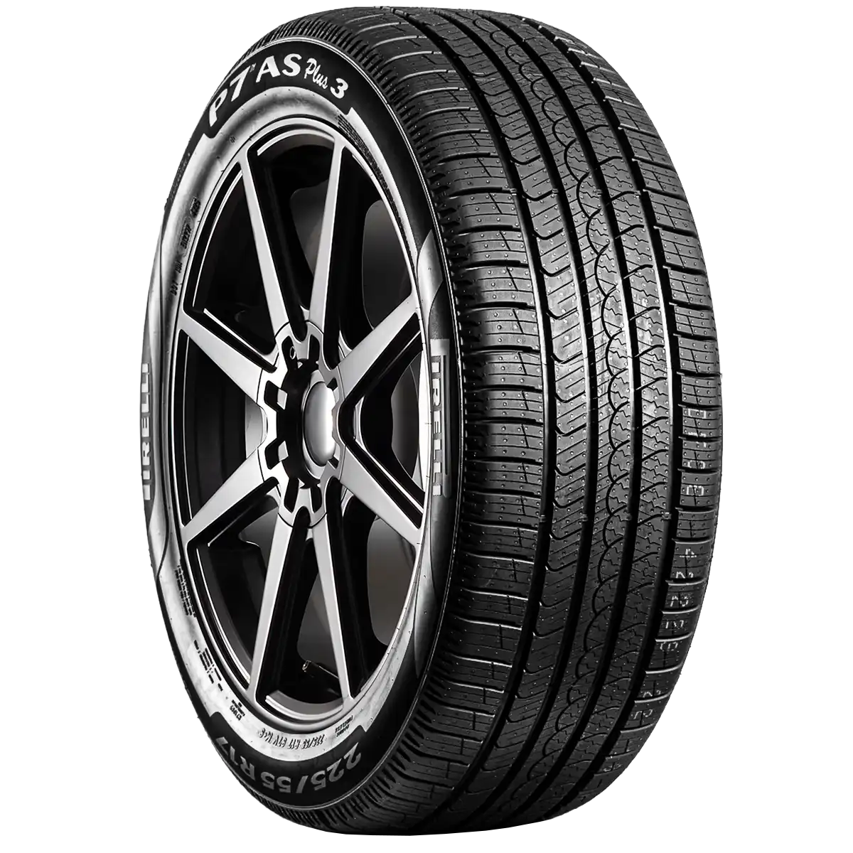 Pirelli Cinturato P7 AS+ 3 17" angled tire