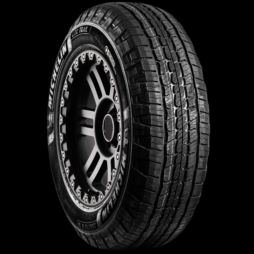 Michelin LTX Trail 17" angled tire