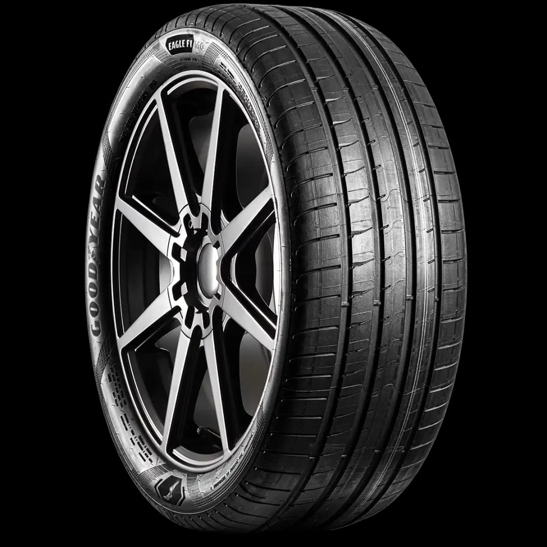 Goodyear Eagle F1 Asymmetric 5 w/ SoundComfort Tech 20" angled tire