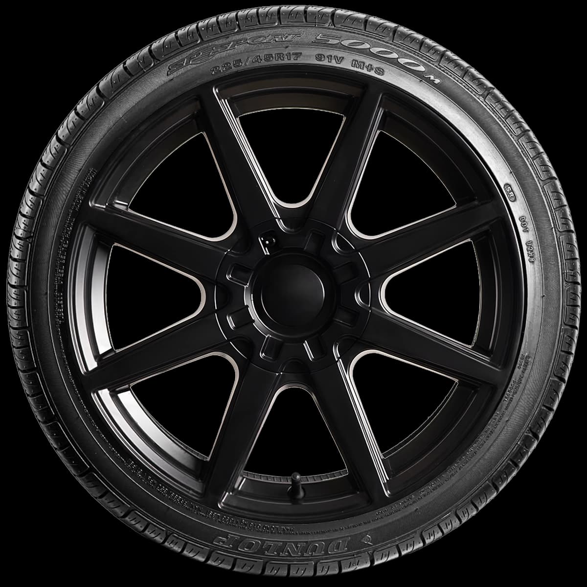 Dunlop SP Sport 5000 17" side tire