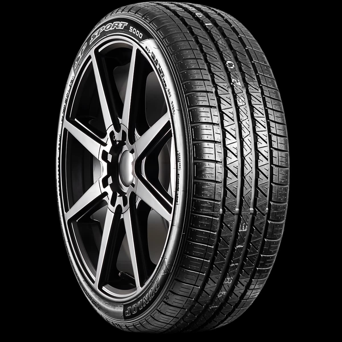 Dunlop SP Sport 5000 20" angled tire