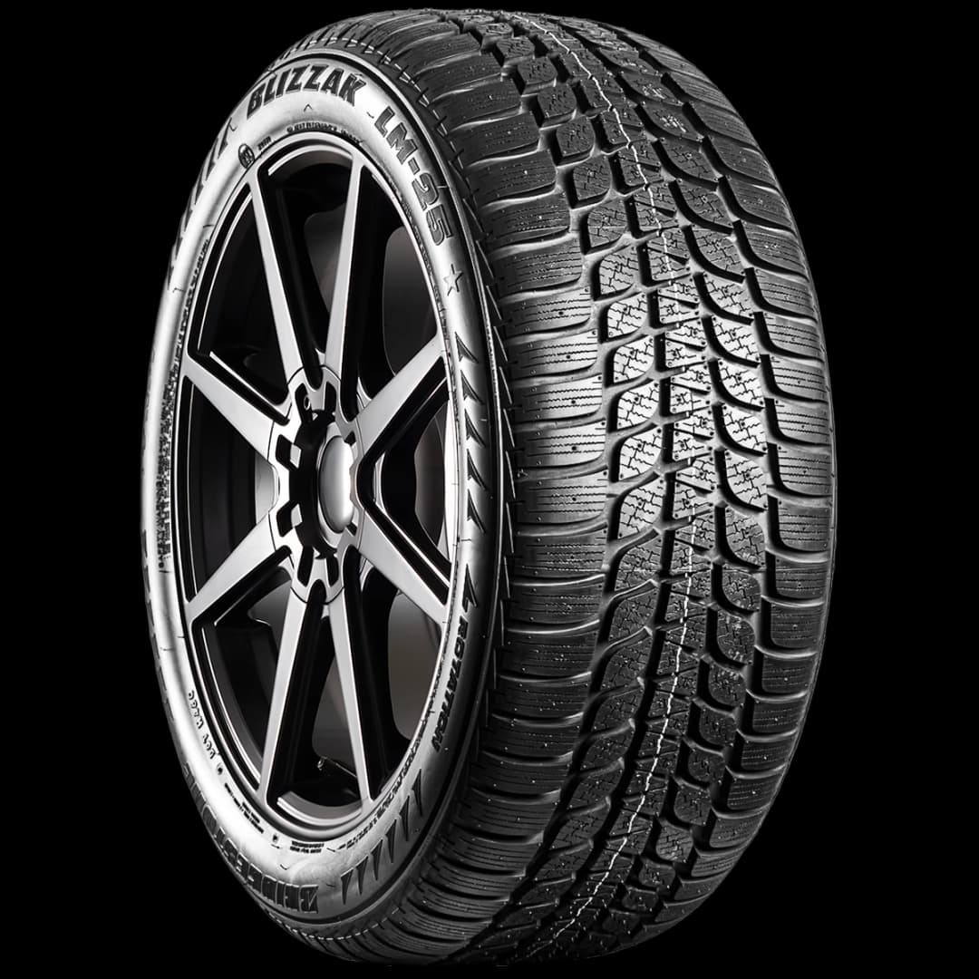 Bridgestone Blizzak LM-25 17" angled tire