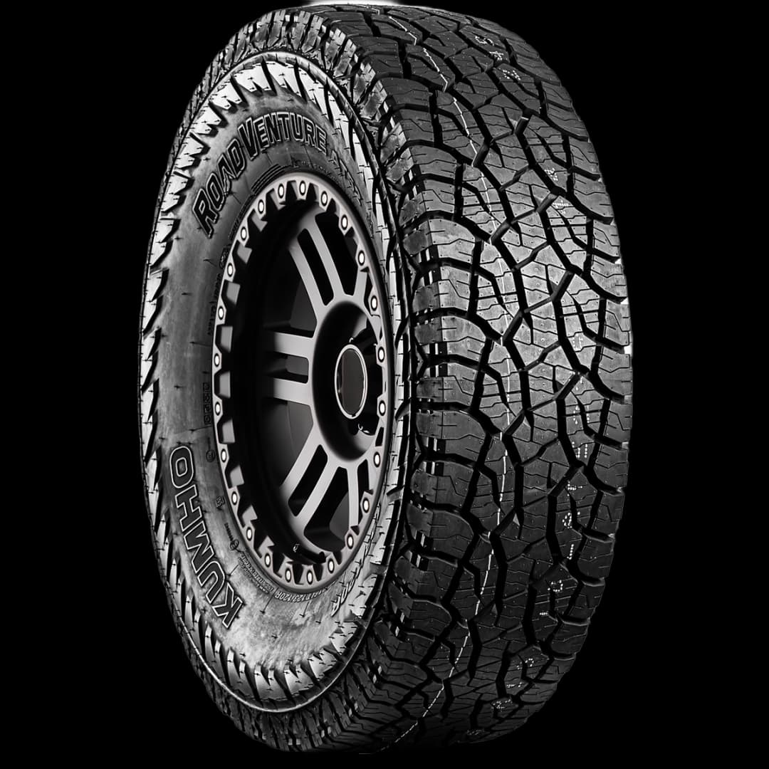 Kumho Road Venture AT52 17" angled tire