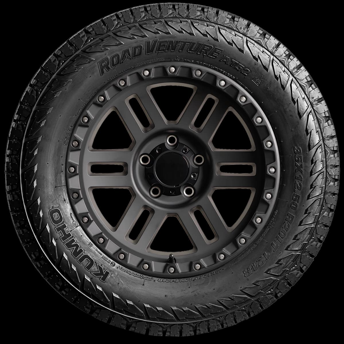 Kumho Road Venture AT52 20" side tire