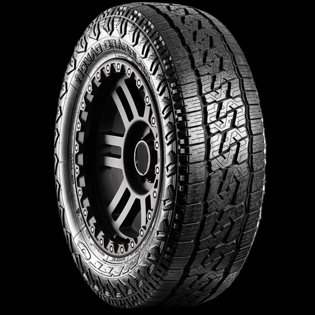 Nitto Nomad Grappler 17" angled tire