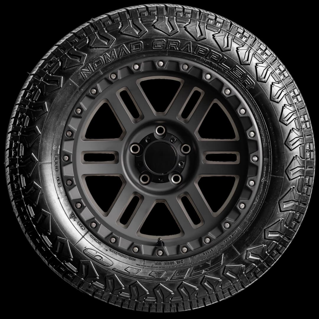 Nitto Nomad Grappler 17" side tire