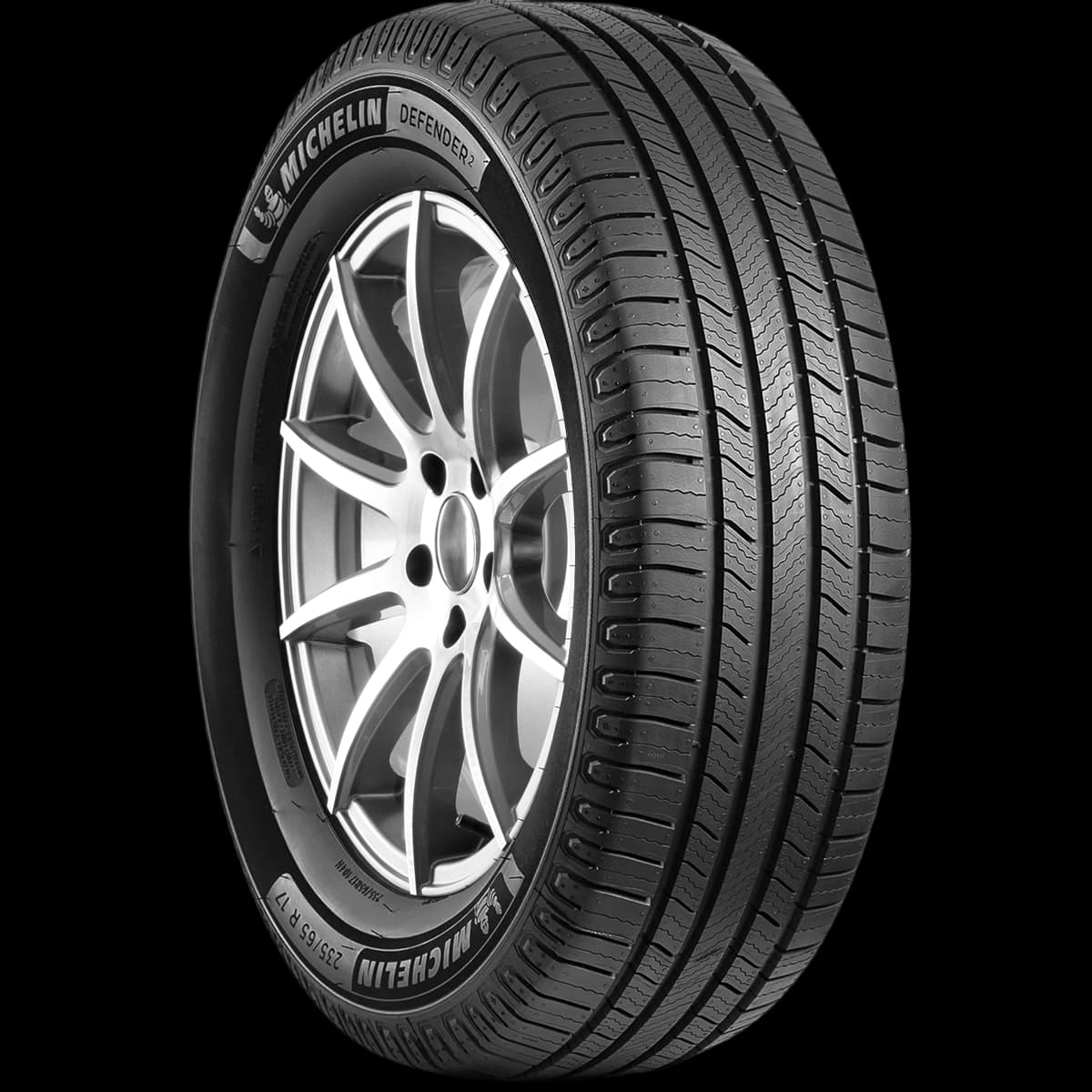 Michelin Defender 2 17" angled tire