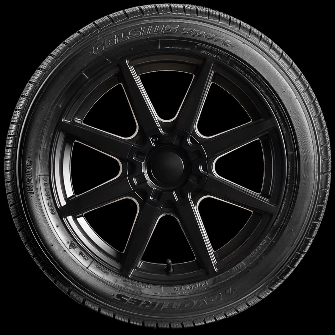 Toyo Celsius Sport 17" side tire