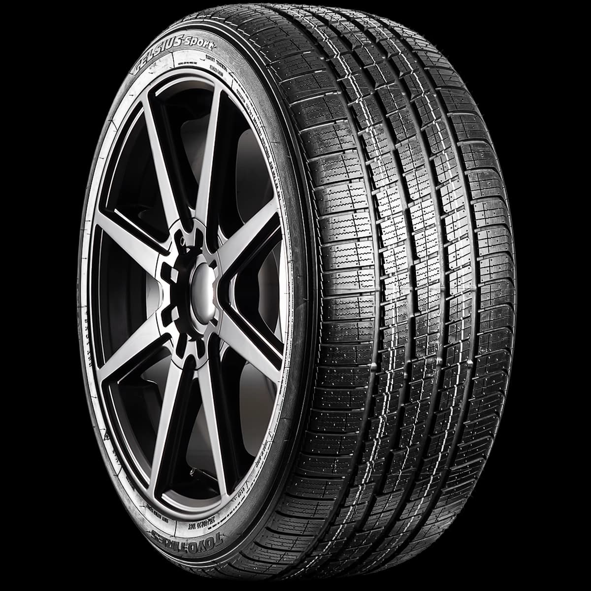Toyo Celsius Sport 20" angled tire