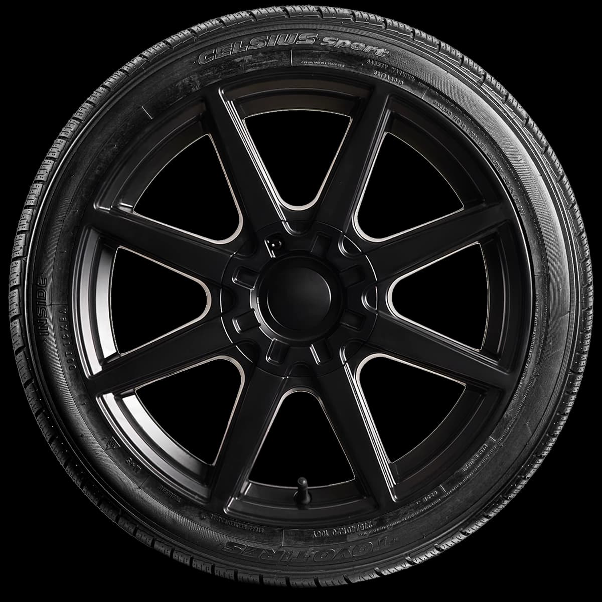 Toyo Celsius Sport 20" side tire
