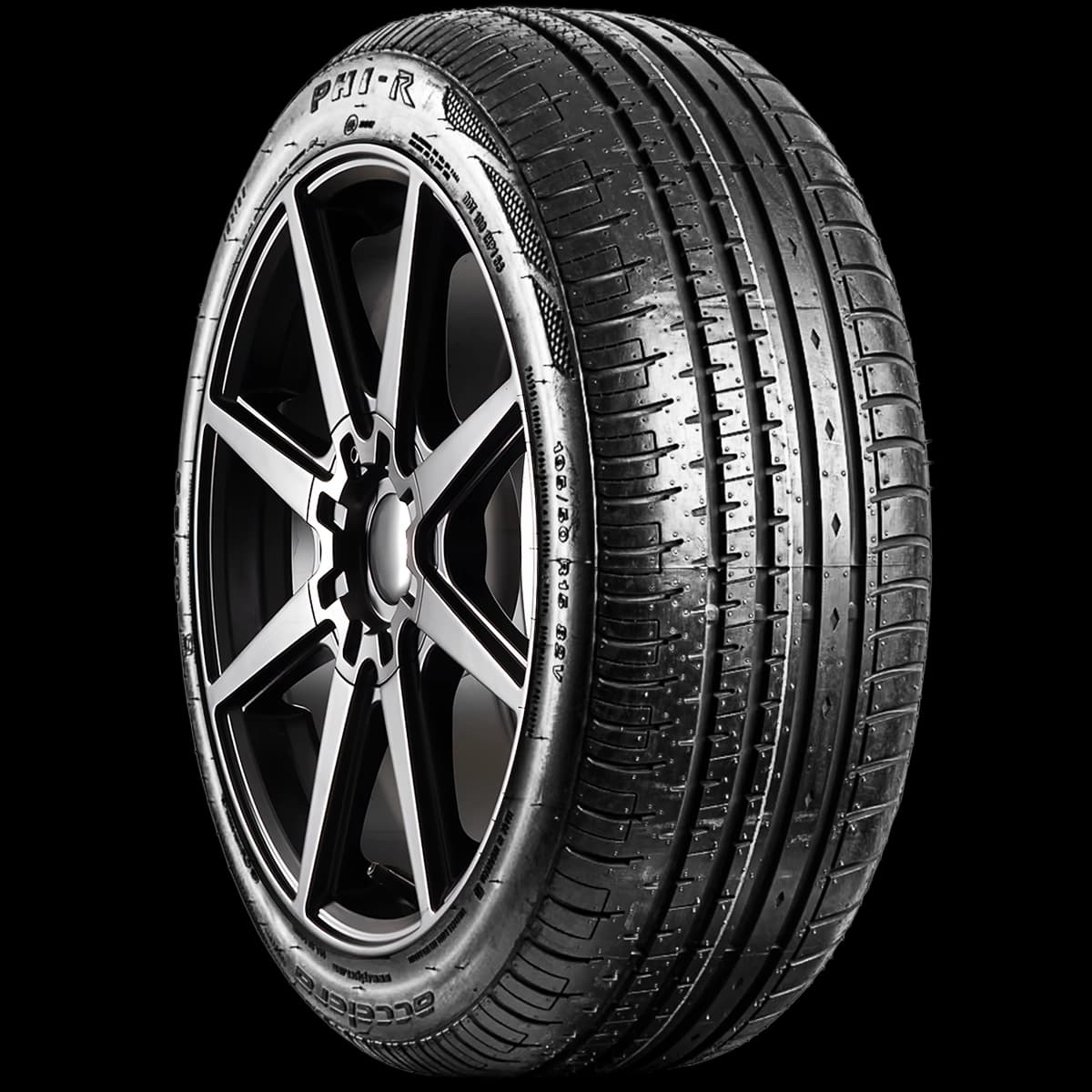 Accelera Phi-R 17" angled tire