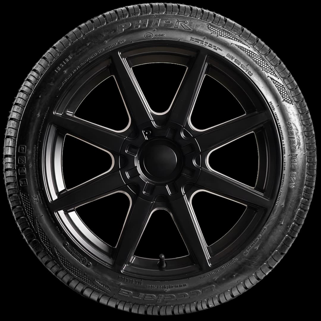 Accelera Phi-R 17" side tire