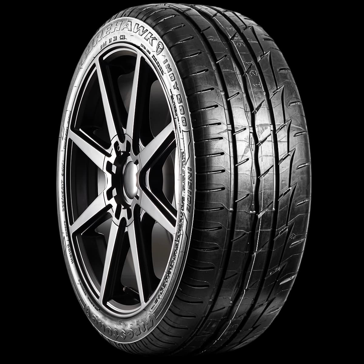 Firestone Firehawk INDY 500 with UNI-T 17" angled tire