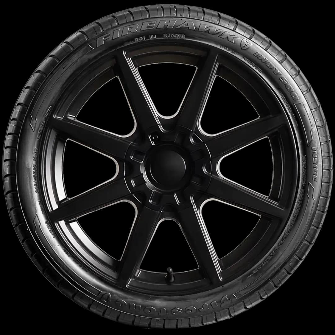 Firestone Firehawk INDY 500 with UNI-T 20" side tire