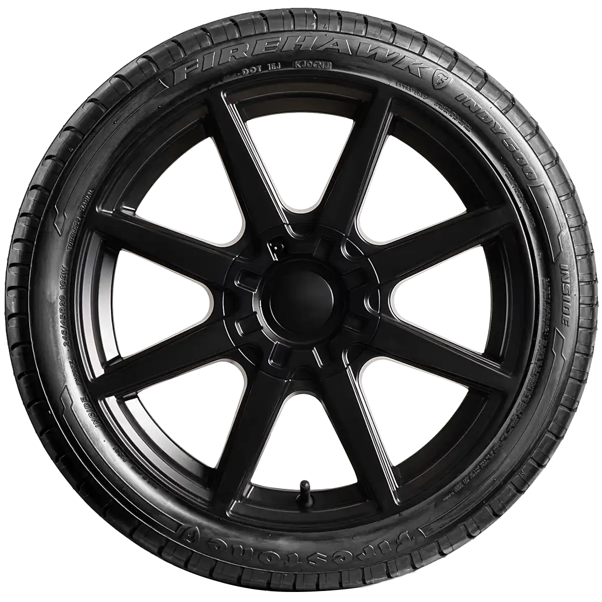 Firestone Firehawk INDY 500 with UNI-T 20" side tire