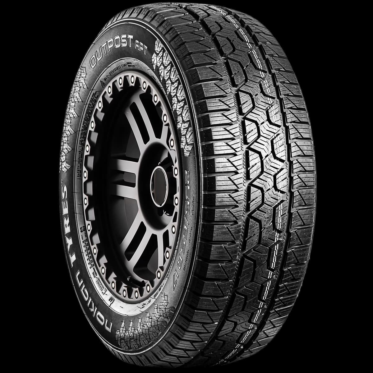 Nokian Outpost APT 17" angled tire