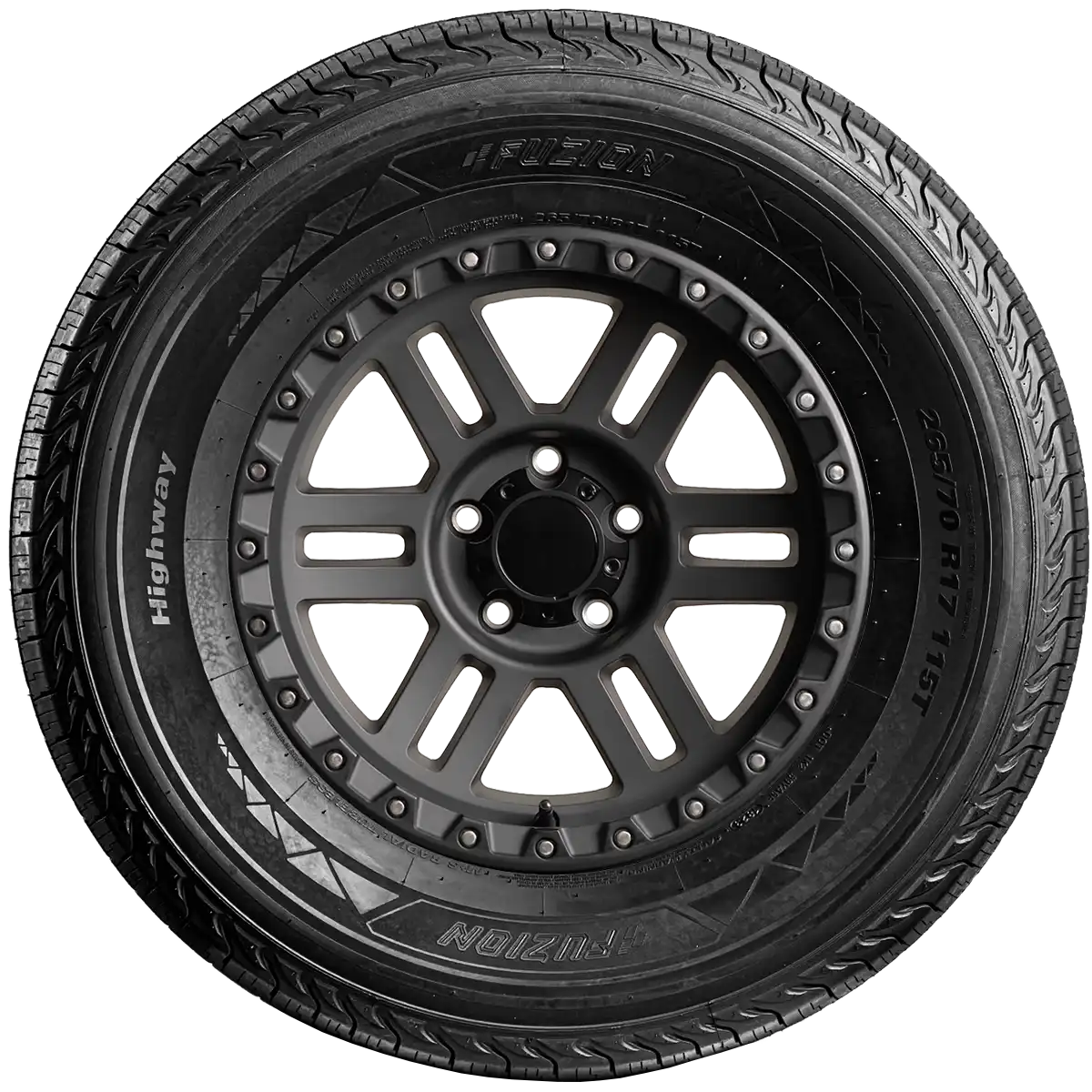 Fuzion Highway 17" side tire