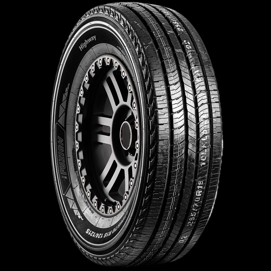Fuzion Highway 17" angled tire