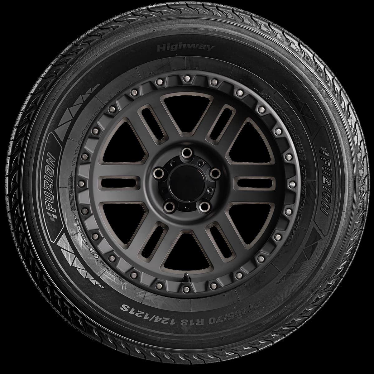 Fuzion Highway 17" side tire