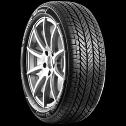 Bridgestone Weatherpeak 20" angled tire