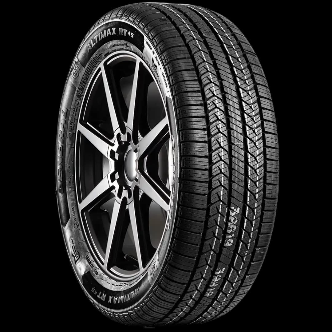 General Altimax RT45 17" angled tire
