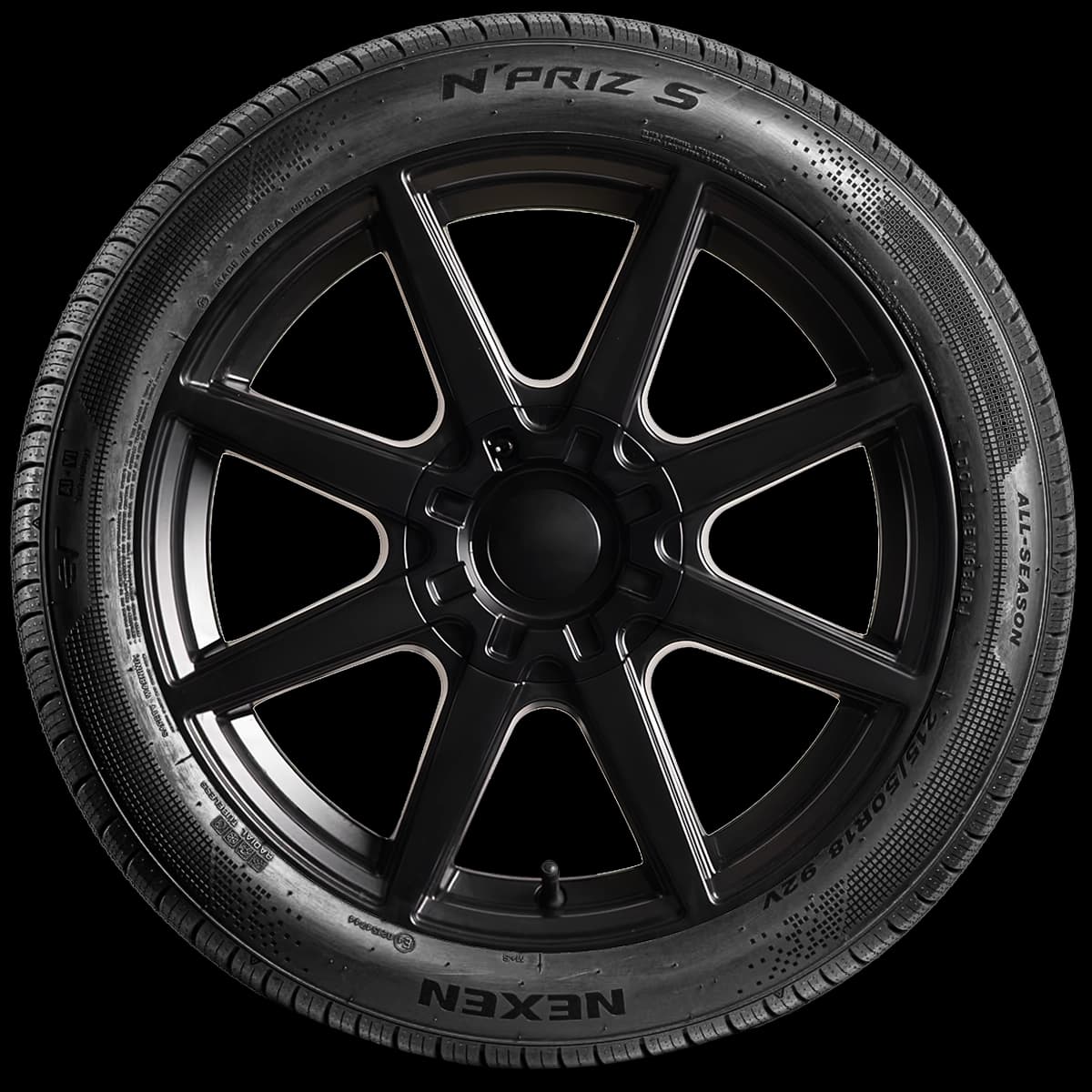 Nexen N Priz S 17" side tire