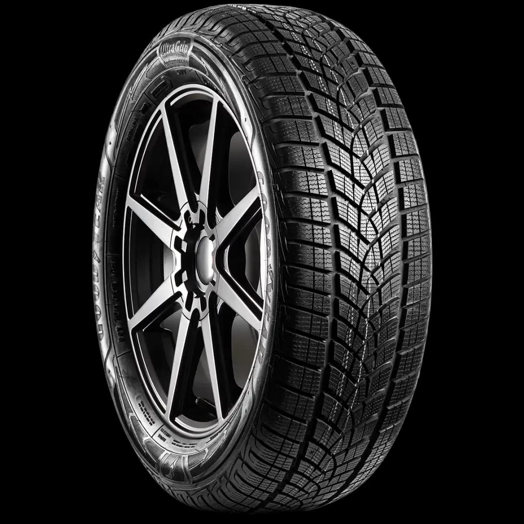 Goodyear Ultra Grip 9 Plus 17" angled tire