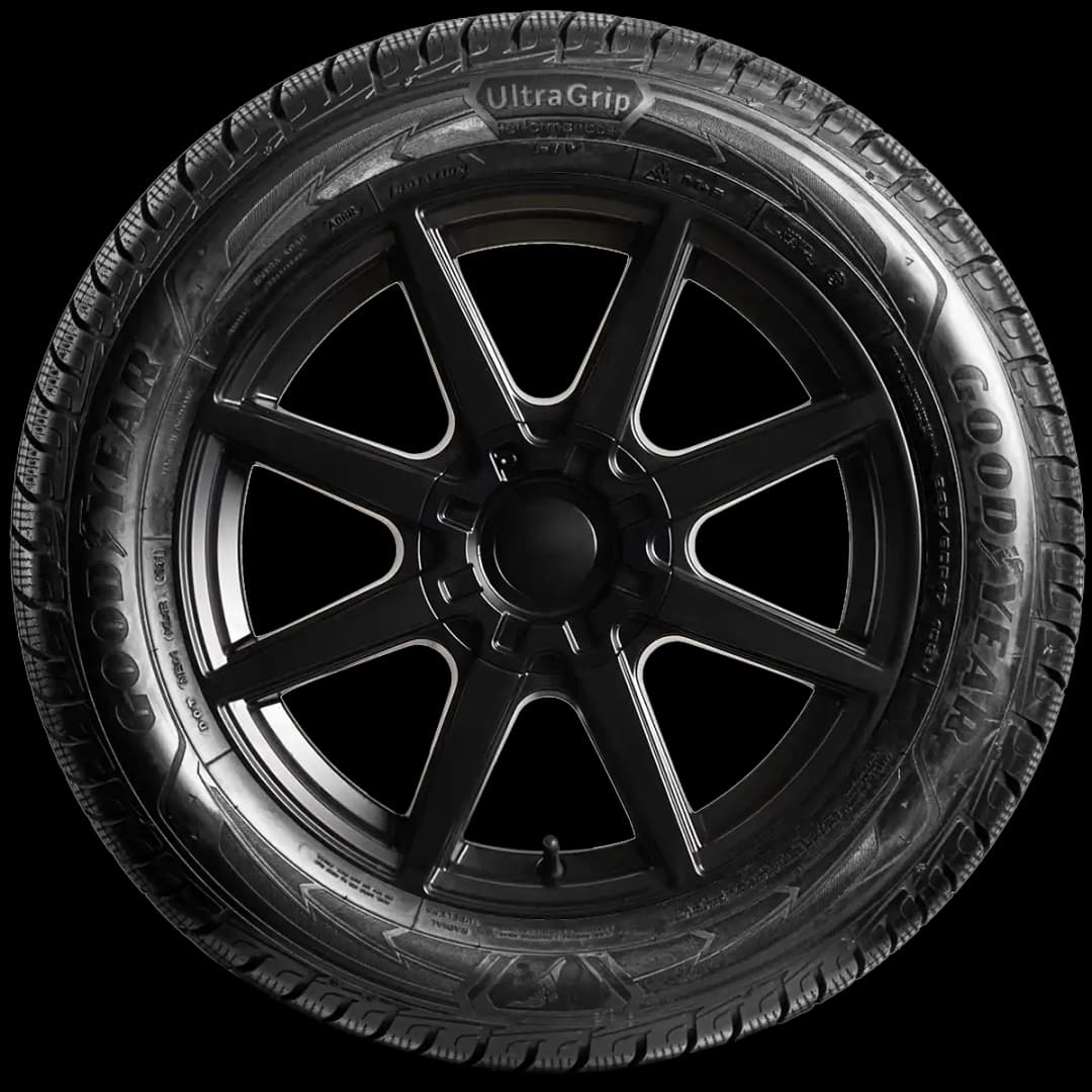 Goodyear Ultra Grip 9 Plus 17" side tire