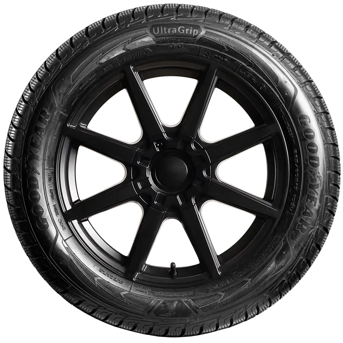 Goodyear Ultra Grip 9 Plus 17" side tire