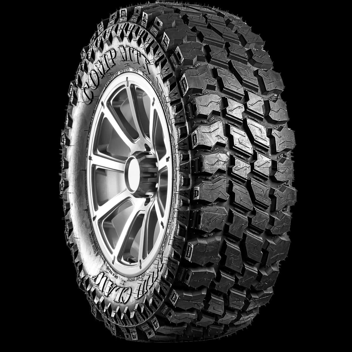 Mudclaw Comp MTX 17" angled tire