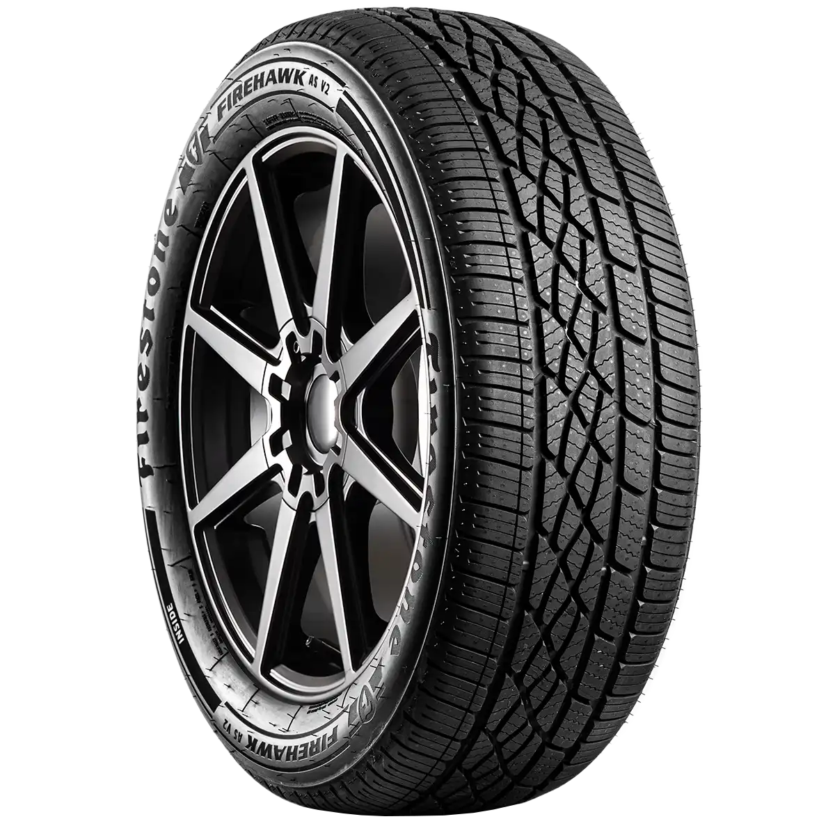 Firestone Firehawk AS V2 17" angled tire