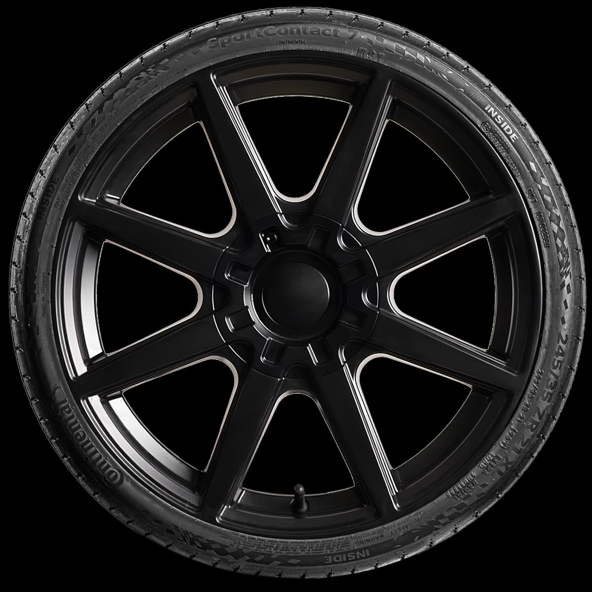 Continental Sport Contact 7 20" side tire