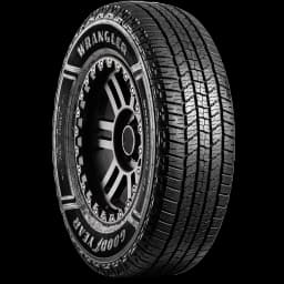 Goodyear Wrangler Workhorse HT 17" angled tire