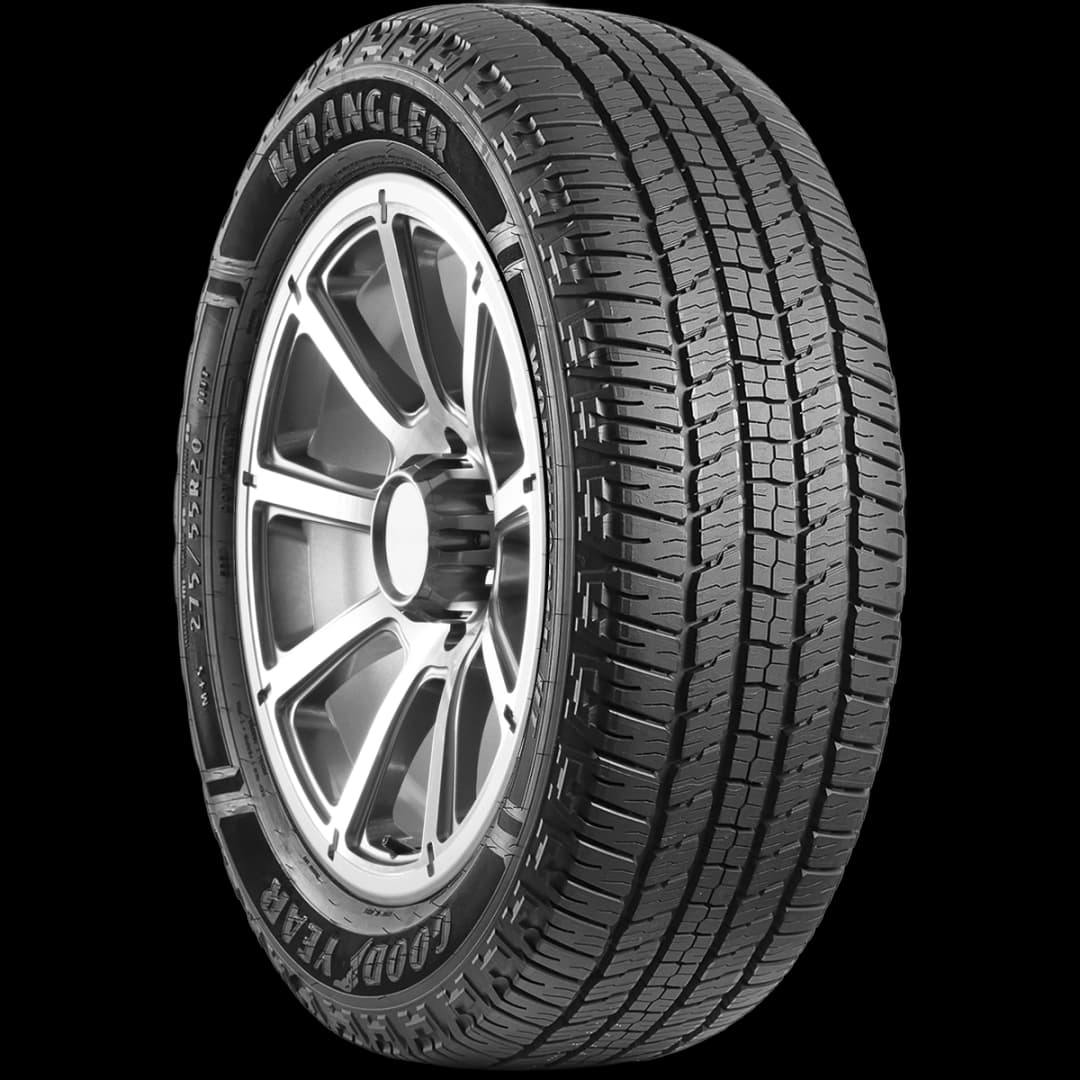 Goodyear Wrangler Workhorse HT 20" angled tire
