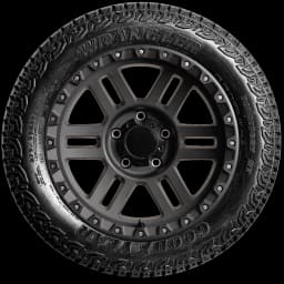 Goodyear Wrangler Territory RT 20" side tire