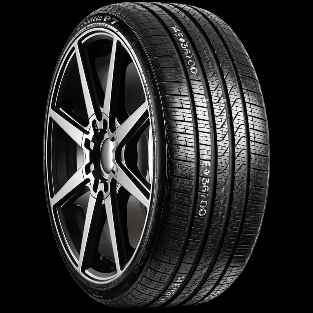 Pirelli Cinturato P7 with Noise Cancel 20" angled tire