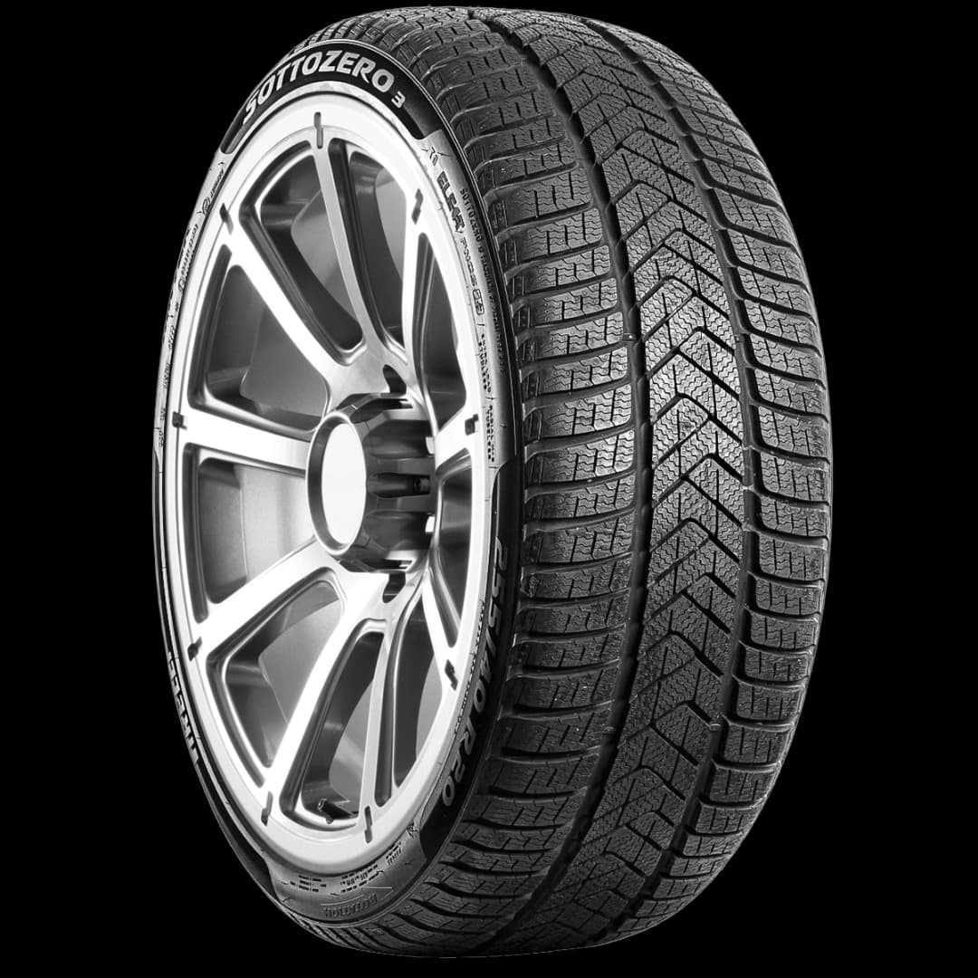 Pirelli Winter Sottozero 3 with Noise Cancel 20" angled tire