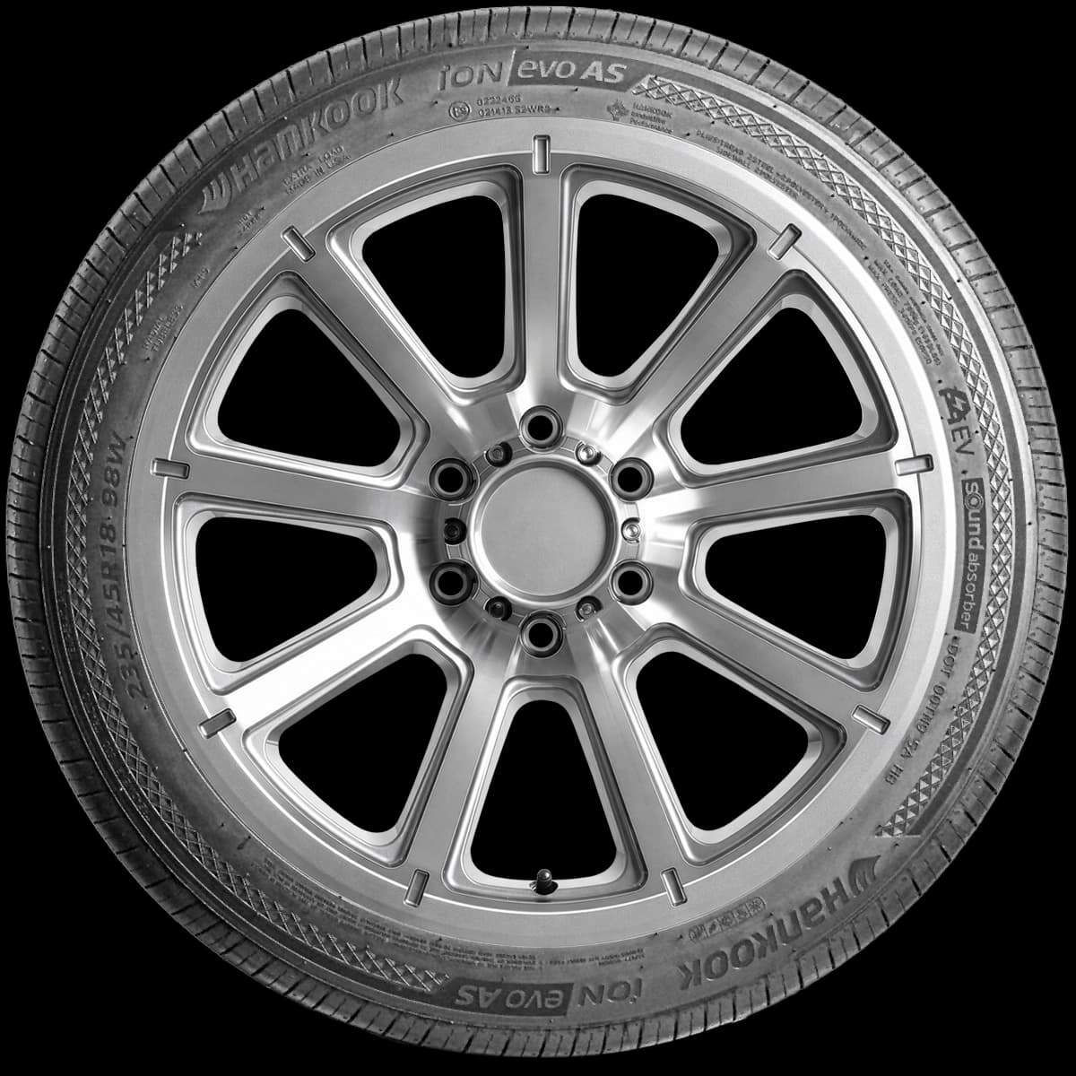 Hankook Ventus Ion A IH01 Noise Proof 17" side tire