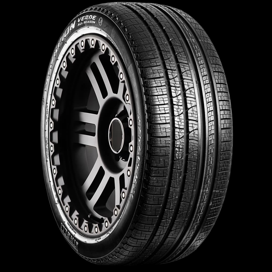 Pirelli Scorpion Verde AS with Noise Canceling 20" angled tire