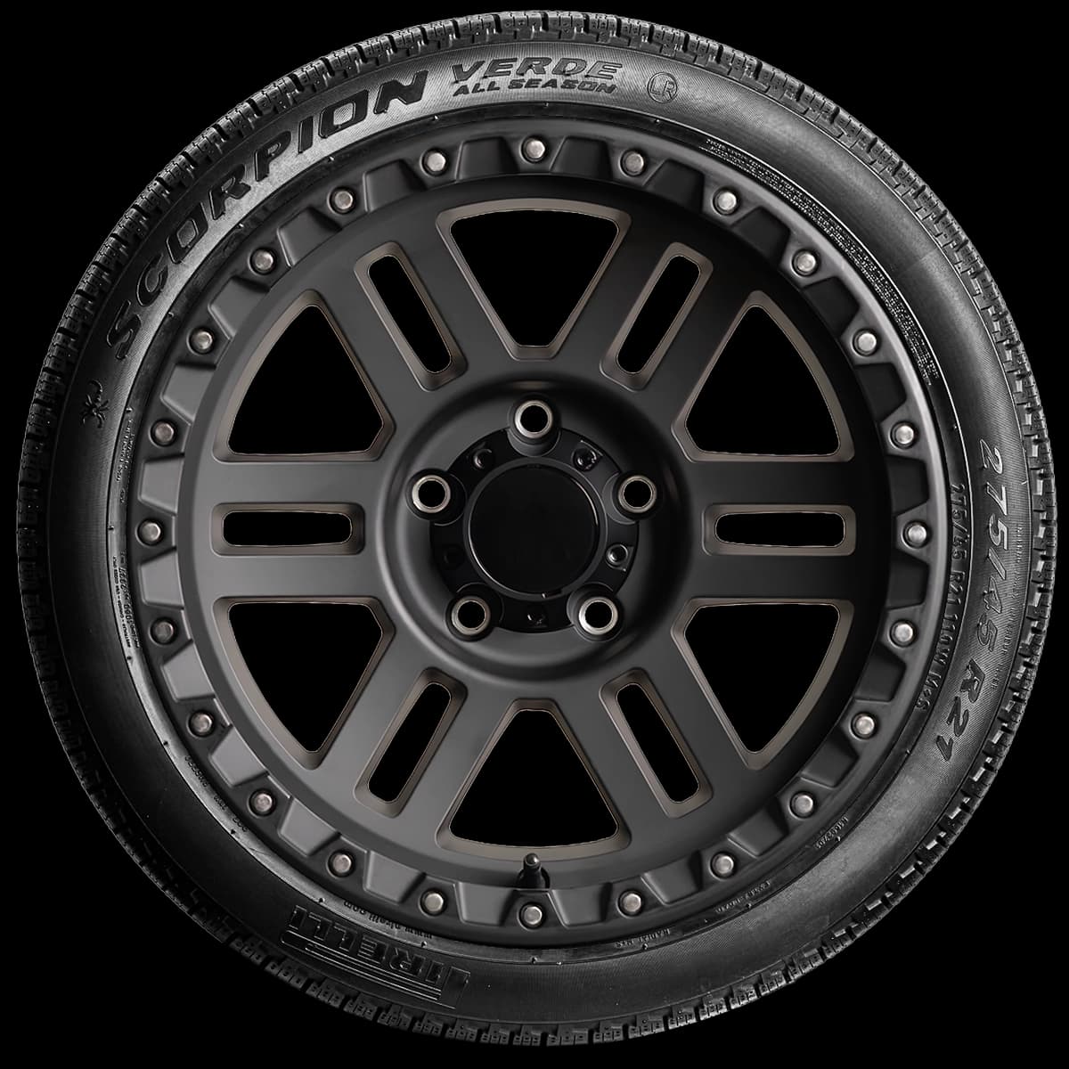 Pirelli Scorpion Verde AS with Noise Canceling 20" side tire