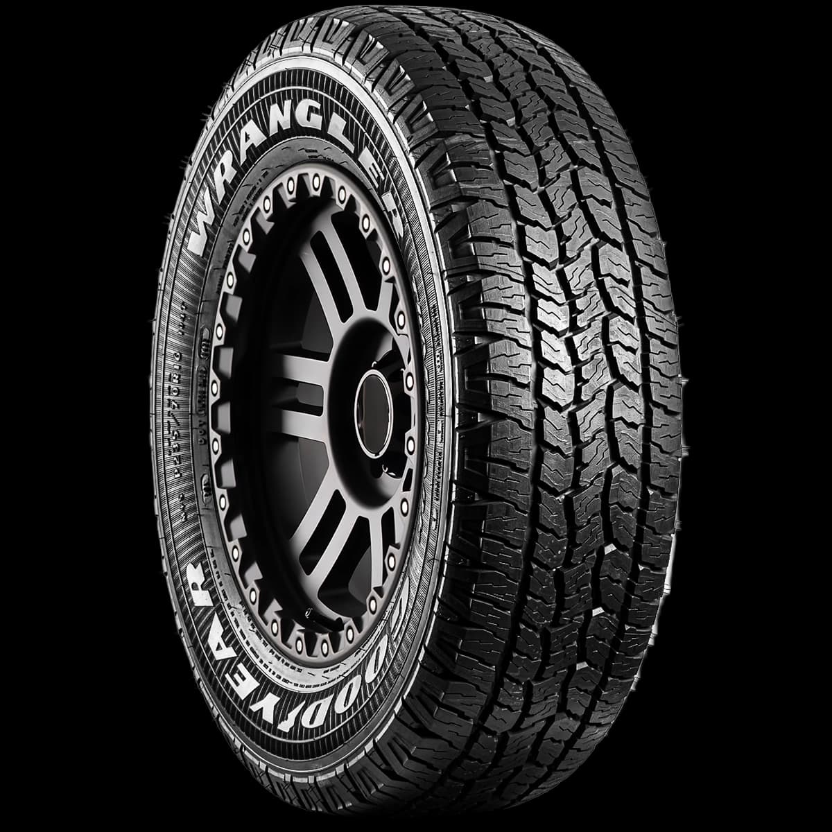 Goodyear Wrangler Trailmark 17" angled tire