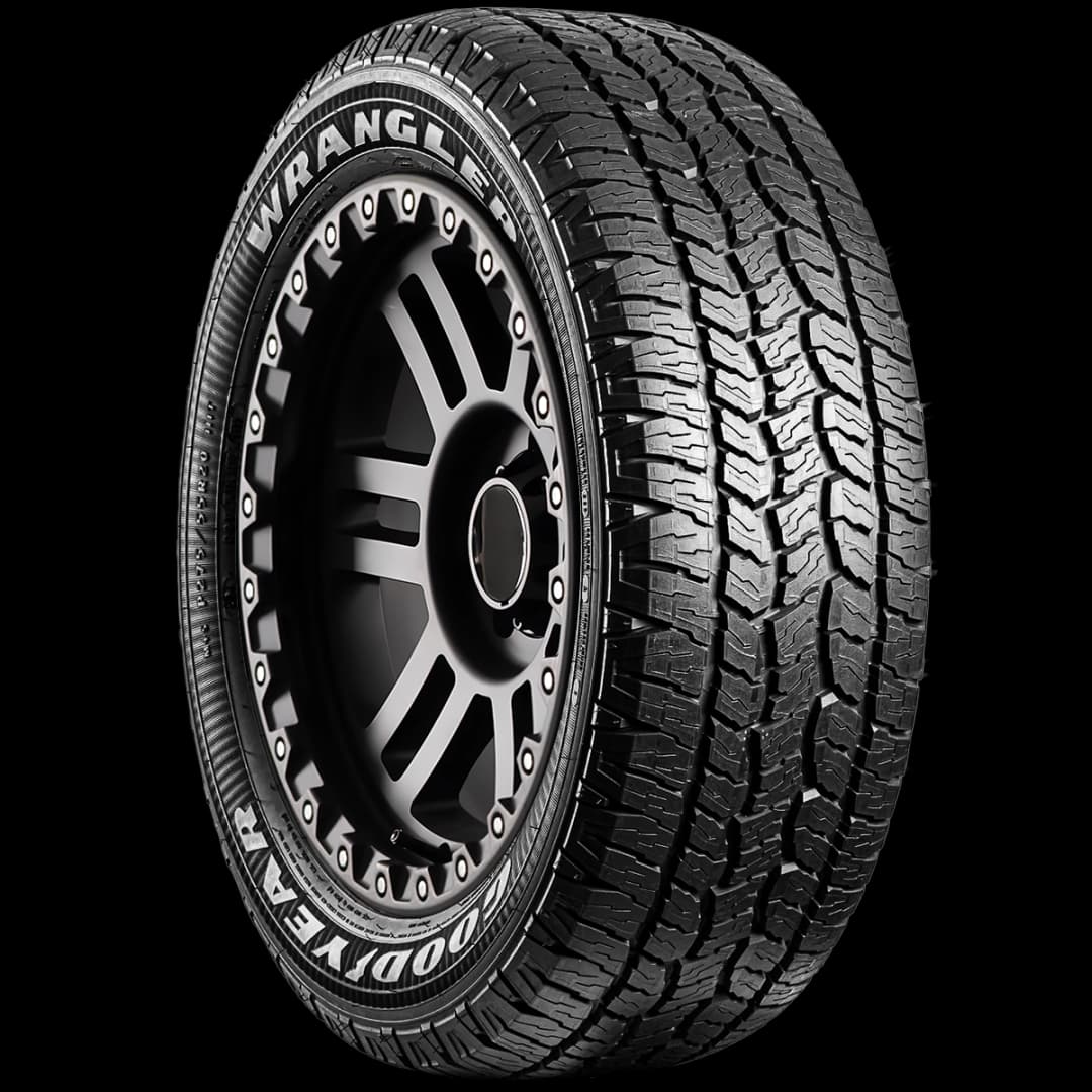 Goodyear Wrangler Trail AT 20" angled tire